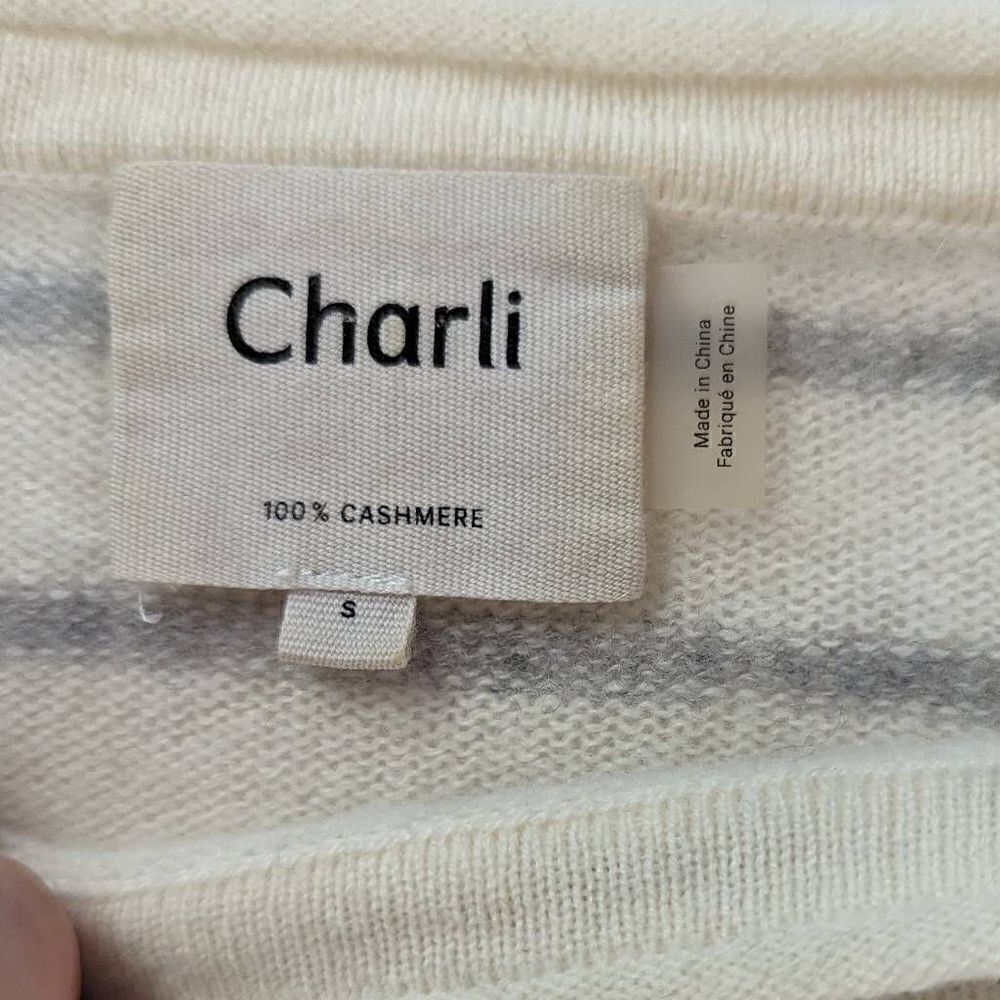 Charli Cashmere Striped Sweater — image 3 of 7